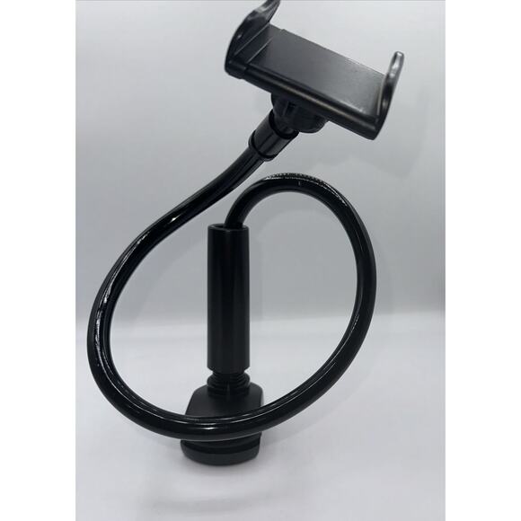 Universal Gooseneck Lazy Bracket Mobile Phone Stand Holder, Black, 29-03 - Picture 1 of 5